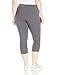 Just My Size Women's Plus-SizeStretch Jersey Capri Length Leggings