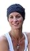 Hats for Cancer Patients Women Chemo Headwear Head Coverings Butterfly Beanie Parkhurst (DARK GREY)