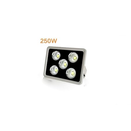 HviLit IP65 Impermeable 250W LED Luces de inundación Alto brillo ...