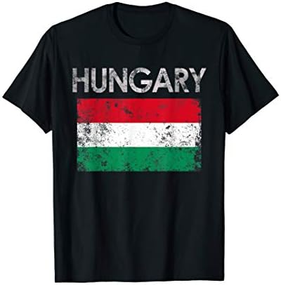 Vintage Hungary Flag Tee Shirts Co.Vintage Hungary Hungarian Flag Pride Gift T-Shirt