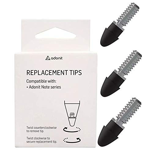 adonit Note (Black) Stylus Pen for iPad Precise Writing/Drawing