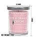 Beyond Your Thoughts Scented Candle Aromatherapy Wax Mixed Popular Long Lasting Rose Fragrances 8ozthumb 2