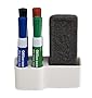 Peel And Stick Dry Erase White Board Marker and Eraser Holder - Tray and Organizer - Just Peel and Stick No Hardware Required