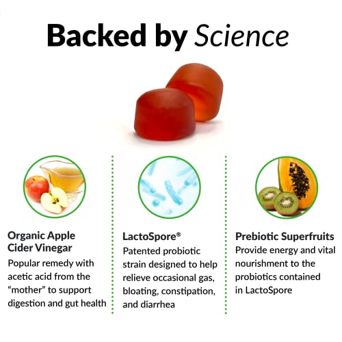 ProbioSlim Apple Cider Vinegar Gummies with Organic Apple Cider Vinegar