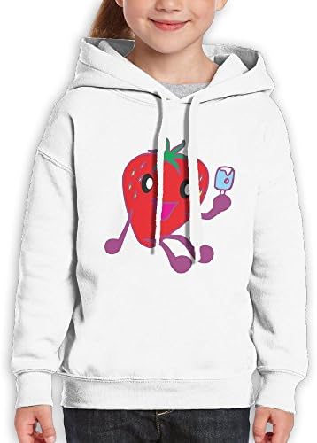 Strawberry Ice Summer Pink Youth Classic Fashion Hooded Hoodie Sweatshirt