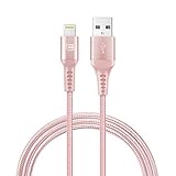 LAX iPhone Charger Lightning Cable - MFi Certified Durable Braided Apple Lightning USB Cord for iPhone 11/11 Pro Max/XS Max/X/iPad, iPod & More