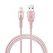 LAX iPhone Charger Lightning Cable - MFi Certified Durable Braided Apple Lightning USB Cord for iPhone 11/11 Pro Max/XS Max/X/iPad, iPod & More primary