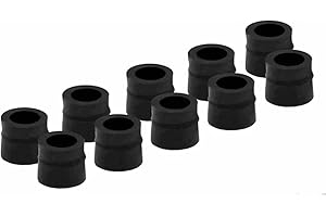 CPS HXG 1/4 in. SAE Neoprene Hose Gaskets - 10 Pack, Durable Sealing Solution for HVAC and Refrigeration Systems