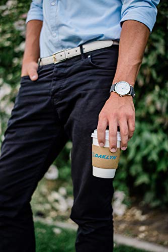 120 Pack - 12 Oz Hot Paper Coffee Cups with Lids, Sleeves, Stirring Straws To Go. Bulk set of White, Disposable, Insulated Drink Cups - No Leaks
