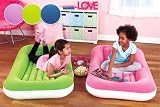 Elex Trendi Kid Airbed with Bumper Pink Blue Junior Camping Bed Electric Pump view 7