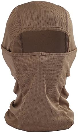 ANGELRY Balaclava Windproof Ski Mask, and Breathable Outdoors Sports Mask for Skiing, Riding, Motorcycling or Snowboarding, One Size, Desert