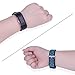 Hotodeal Compatible Charge 2 Band, Classic Soft TPU Adjustable Replacement Accessory Bands Fitness Breathable Sport Strap Small Large Black Blue