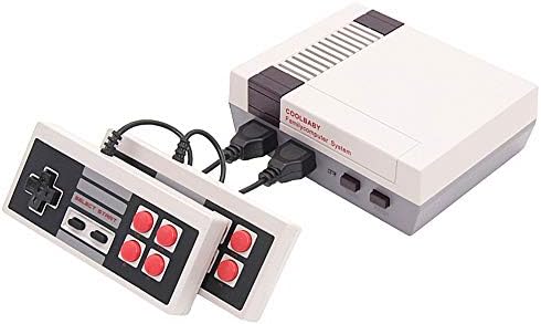 EVVE Retro Mini Video Game Console Built in 600 Classic Games Console AV Out Family Computer Adult & Children Gifts