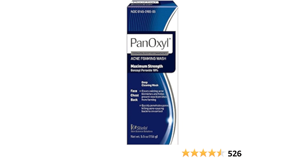 panoxyl benzoyl peroxide cleanser