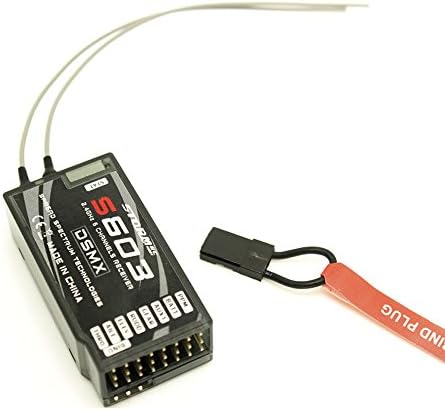 WILLOWLUCKY Version Storm S603 Receiver for JR Spektrum DSM-X DSM2 DX6 DX7 DX8
