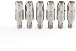 UU TOJOIN RF Attenuator, SMA Male to SMA Female, 8GHz, 10dB, 2W, 50ohm, 5PCS