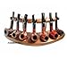 Fashion New Wooden Pipe Stand Rack Holder for Tobacco Smoking Pipes. Handcrafted (For 7)