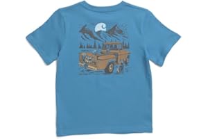 Carhartt Kid's CA6738 Short-Sleeve Truck Pocket T-Shirt - Boys