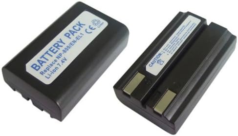 SAI Super Quality Replacement Battery For Select NIKON Digital Cameras, Functions Exactly As Original EN-EL1, 7.4V, , Black
