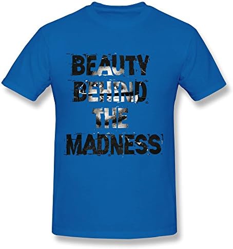 SIANDA Men's The Weeknd Beauty Behind The Madness T-Shirts Size XXL RoyalBlue