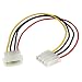 StarTech.com 12in Molex LP4 Power Extension Cable M/F - 4 pin Molex Power Connector - 4 pin Power Extension Cable - LP4 Power Cable (LP4POWEXT12) primary