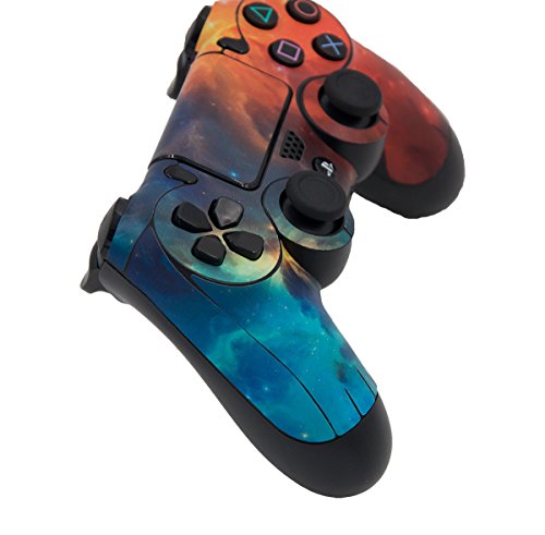 image for SKINOWN PS4 Controller Skin Cosmic Nebular Sticker Vinly Decal Cover f