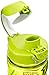 Nalgene Kids On The Fly Water Bottle, Leak Proof, Durable, BPA and BPS Free, Carabiner Friendly, Reusable and Sustainable, 12 Ounces, Green