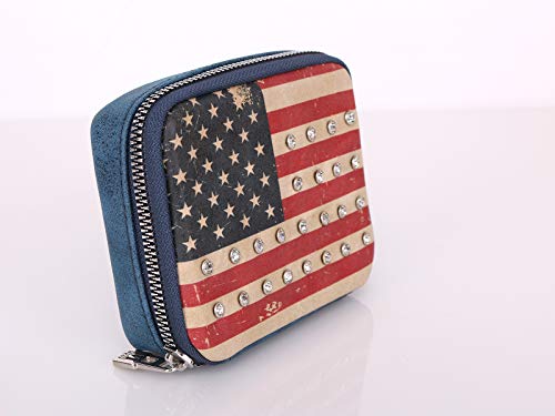 Weekly Pill Organizer Box Case, Cute Travel Pill Vitamin and Supplement Holder Day Night -Faux Leather Carrying Case Included SW MW933-193NY