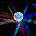 CynKen 1Pcs 2x2x1.7cm Optical Glass RGB Dispersion Prism X-Cube for Physics Teach Decoration Art