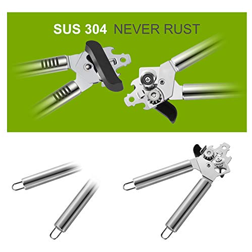 Can Opener Stainless Steel Manual Good Grips with Built-in Bottle Opener