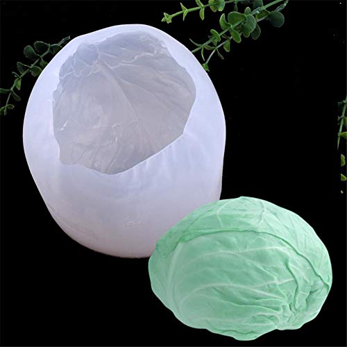Bulary 3D Simulation Cabbage Mousse Cake Silicone Mold Reusable Environmentally Friendly - Thumbnail 5