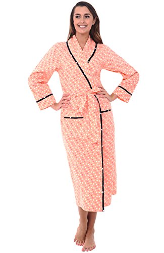 Womens Lightweight Cotton Kimono Robe Summer Bathrobe Desertcart