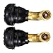 Zephyr Universal PVR70 Angled Valve Stems (Set of 2) for Tubeless Tires