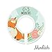 Modish Labels Baby Clothes Size Dividers, Baby Closet Organizers, Size Dividers, Baby Closet Organizers, Closet Dividers, Clothes Organizer, Girl, Woodland, Scandinavian, Nursery, Fox, Bear (Baby)