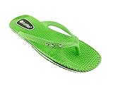 Chatties Ladies Comfort Neon Flexi Flip Flops with Rhinestones and Flexible Sole - Assorted Colors