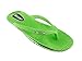 Chatties Ladies Comfort Neon Flexi Flip Flops with Rhinestones and Flexible Sole - Assorted Colors