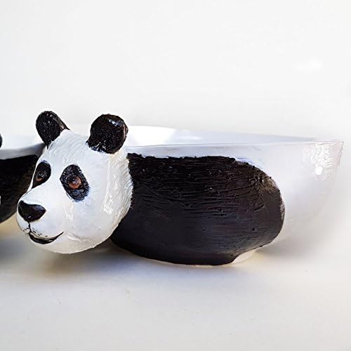 Panda Ceramic Bowl, Hand sculpted soup bowl, cereal bowl, handmade soup mug, serving bowl, Panda Soup mug, Panda cup, childrens tableware