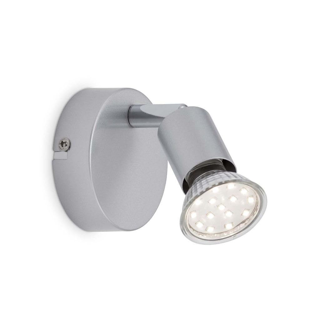 BRILONER LED Wall Fixture/Lamp/Ceiling Light/Spotlight, Metal, Titan, GU10, 3 W