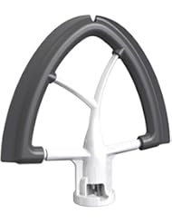 Flex Edge Beater for KitchenAid Tilt-Head Stand Mixer 4.5-5 Quart -Flat Beater with Flexible Silicone Edges Bowl Scraper by Hozodo
