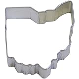 State of Ohio Tin Cookie Cutter 3.75