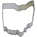 State of Ohio Tin Cookie Cutter 3.75
