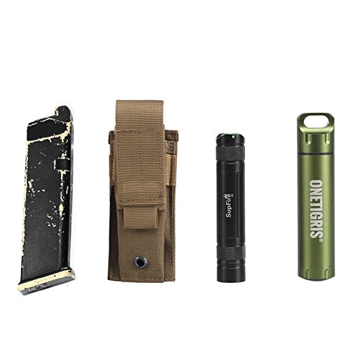 Tactical Molle Single Pistol Mag Pouch EDC Organizer Pouch