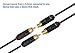 iXCC Premium Gold-Plated 3.5mm Male to 2 RCA Female Stereo Audio Y Adapter Extension Cable (1ft)