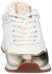 Anne Klein Women's Runner Sneaker, White Multi, 7.5 M