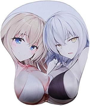 Anime Girl 3d Mouse Pad