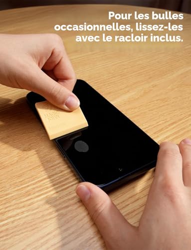 MAGIC JOHN Tempered Glass for iPhone 16 Pro/iPhone 17 (6.3 inches), 2 Pieces, Anti-Scratch 9H Hardness Screen Protector with Easy Installation Kit, Auto Dust-Elimination, HD Transparent | Pack of 2, HD Transparent, 9H Screen Protector, Anti-Dust, Anti-Bubble, Anti-Scratch, Automatic Dust Removal