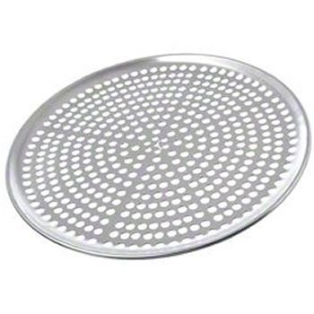 Browne (575352) 12" Perforated Aluminum Pizza Tray