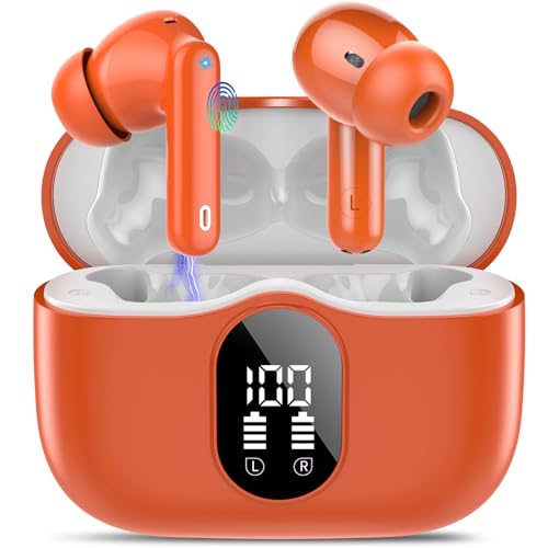 Kopfhörer Kabellos Bluetooth, Bluetooth 5.4 Kopfhörer, Tiefer Bass Ohrhörer