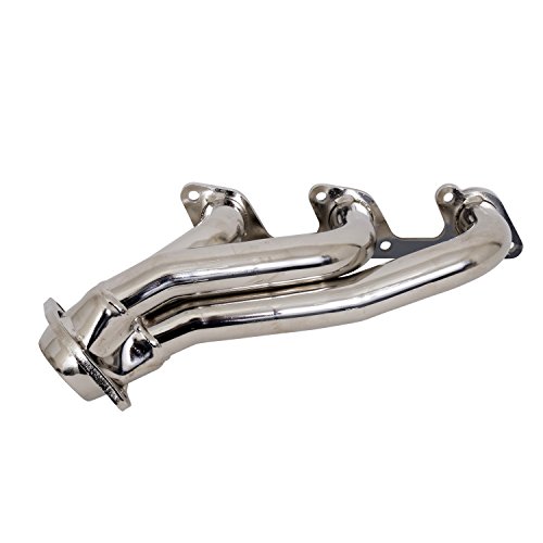 BBK 4010 1-5/8″ Shorty Tuned Length Performance Exhaust Headers for Ford Mustang 4.0L, V6 – Chrome Finish