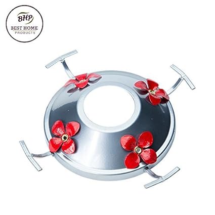 Hummingbird Feeder Metal Base With Perch Tray Replacement For